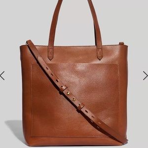 NWT Madewell Zip Top Medium Transport Tote